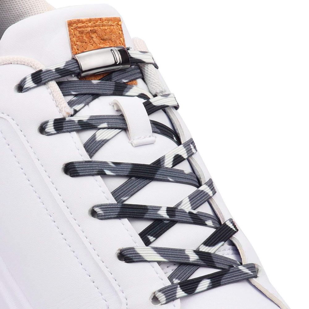 "Bunte Magnetische Schnürsenkel Sicherheits Quick Faul Schnürsenkel Metall Locking Freizeit Turnschuhe Keine Krawatte Schnürsenkel Elastische Kinder Erwachsene Unisex"