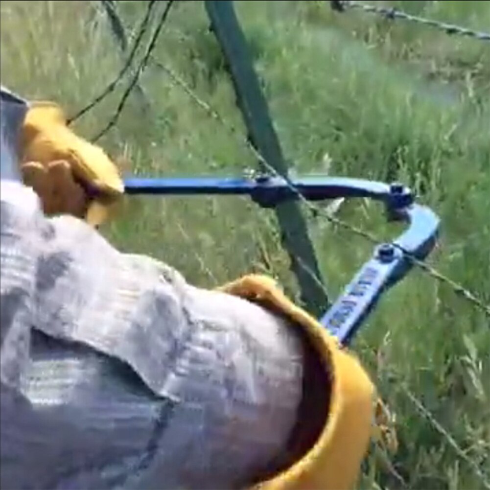 Guardrail Metal Wire Fence Repair Tool Strain Heavy Duty Farm Chain Outdoor Portable Home Garden Hand Operated Fixing Pulling