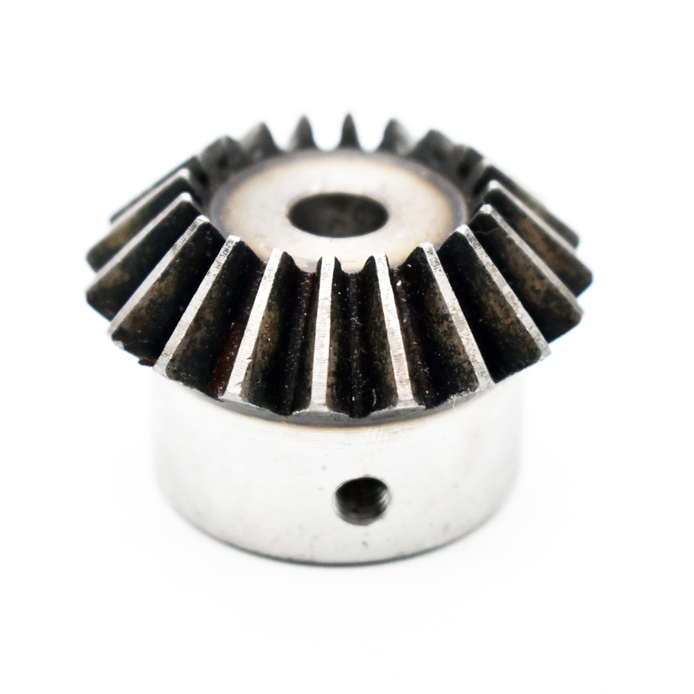 1:1 koniska kugghjul 2 modul 20 tänder med inre hål 16mm/17mm/18mm/19mm/20mm 90 graders drivning kommutering stål kugghjul skruvhål m