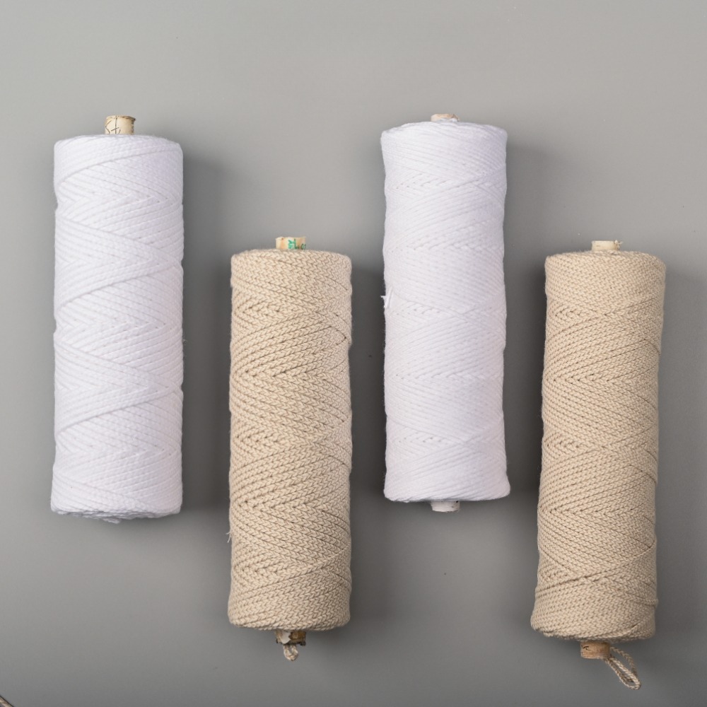 Kit de fabricación de velas con mecha de vela de 100m/rollo, mechas de velas ecológicas para herramientas de fabricación de velas DIY, para entusiastas hechos a mano