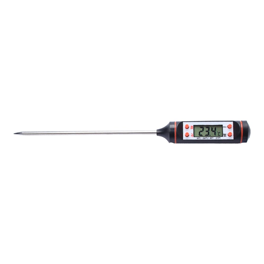 Universal Probe Thermometer LCD Digital Display Probe Thermometer 5 Seconds Instant Read Probe Thermometer For Food Water