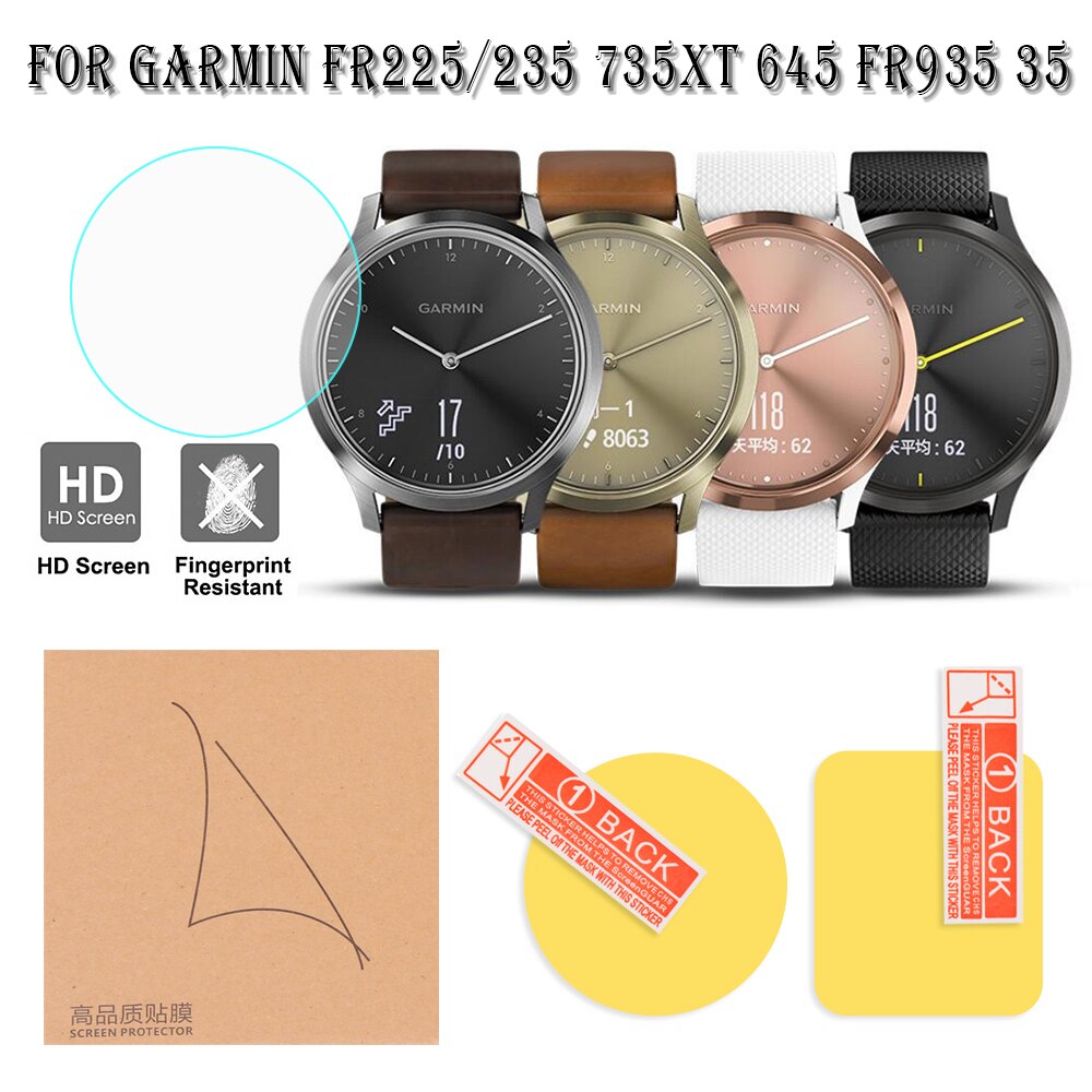 Protector de pantalla Premium para Garmin Forerunner película de vidrio templado para reloj, 235, 225, 230, 630, 245, 645, Music 735XT, 935, 945, 45, 45S, 1 Uds.