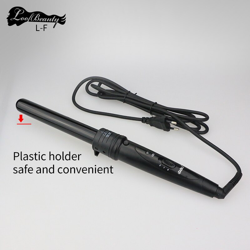 DODO 3 In 1 Hair Curlers Care Styling Curling Wand Interchangeable 3 Parts Clip Hair Iron Curler Set Curler Hair Styles Tool