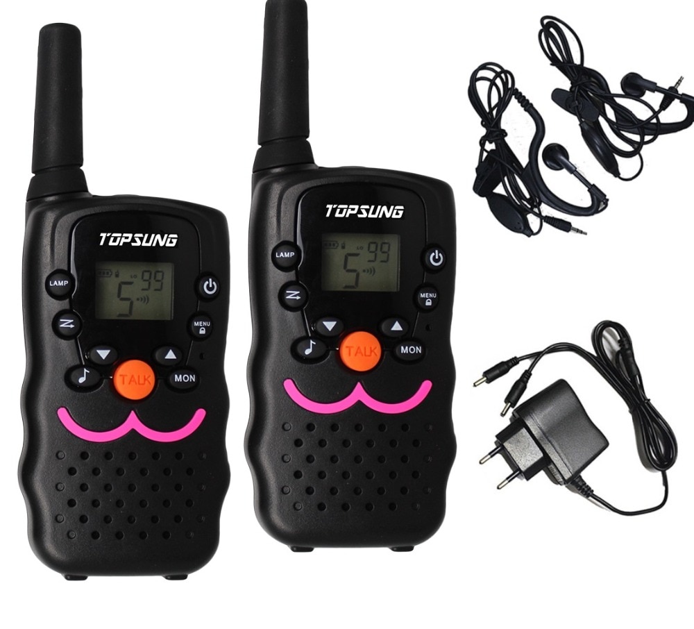 Long range VT8 PMR446 1 Watt tragbare 2 way mobile radio walkie talkies paar UHF transceiver transmitter led-taschenlampe w/ladegerät