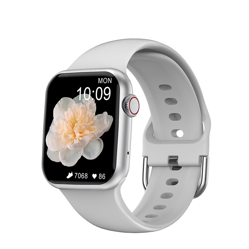 Xiaomi Women Watch Smartwatch Smart Watch Wireless Charging Smart Watch Bluetooth Call Fitness Bracelet for Huawei Phone Samsung: Argento