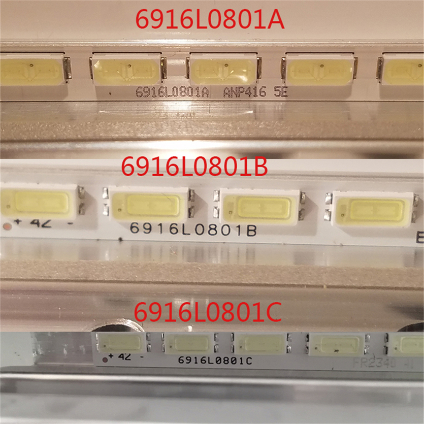 LED TV Illumination For GRUNDIG 32VLE9270WL LED Bars Backlight Strips Line Ruler 32" V12 Edge REV0.4 2 6920L-0001C 6922L-0011A