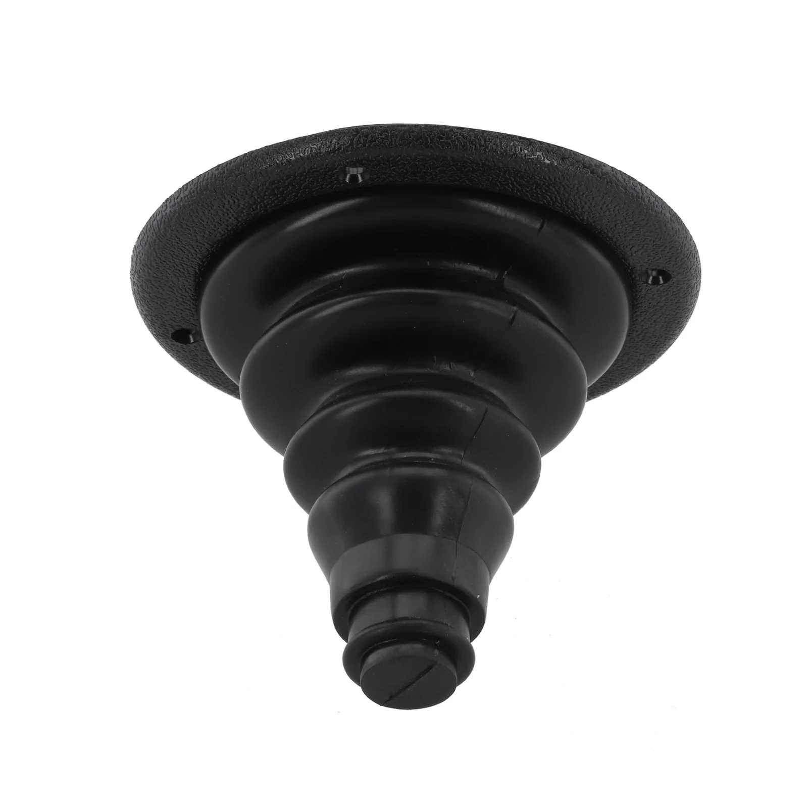 120mm Marine-Grade Cable Boot - EPDM Rubber Seal For Boat Rigging & Automotive Wiring (UV Resistant, Black/White)
