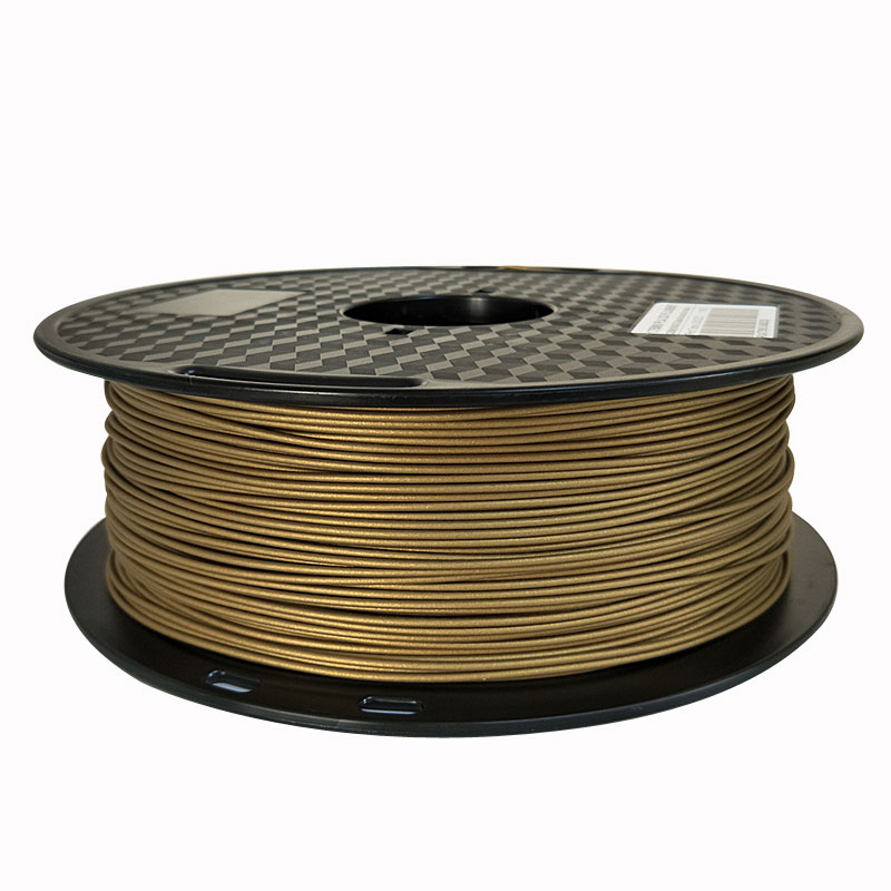 Metall PLA 1,75mm 3D Drucker Filament 1Kg Spule Metall Farbe Gold Silber Kupfer matt Bronze- metallisch PLA Druck materialien