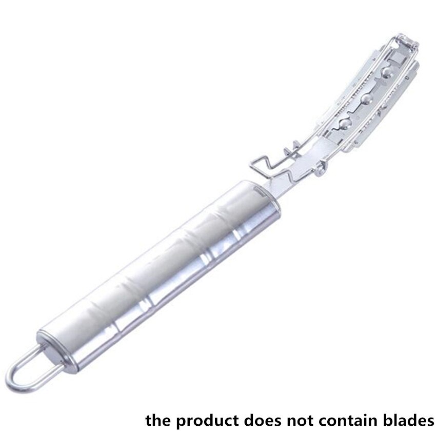 1PCS Kitchen Stainless Steel Scraping Pig Hair Knife Chicken Duck Hair Scraper Cooking Meat Tools Poultry Hair Removal Knife: 1pcs shaving knife