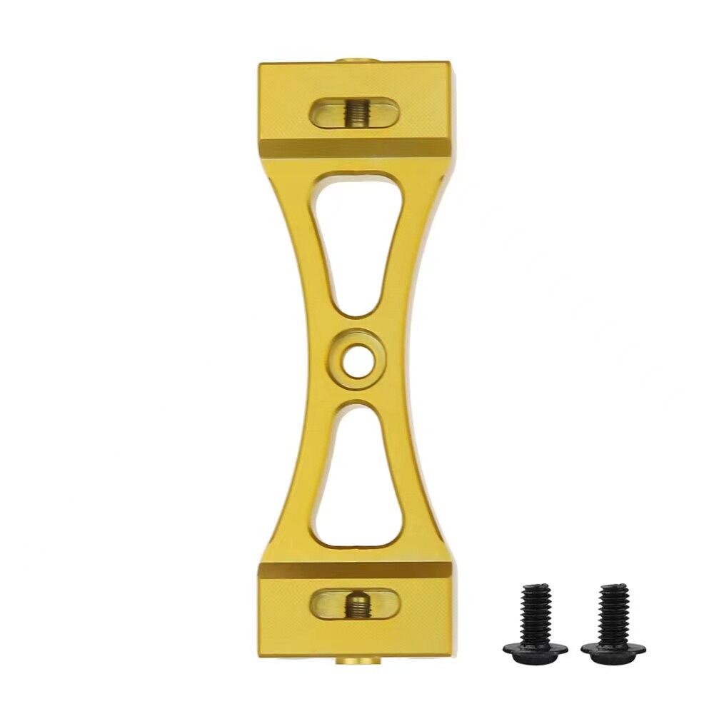 Metalen Beugel Kit Voor Wpl B1 B14 B16 B24 C14 C24 B36 Mn D90 D91 Rc Car Upgrade Onderdelen Beam center Vaste Accessoires: Golden