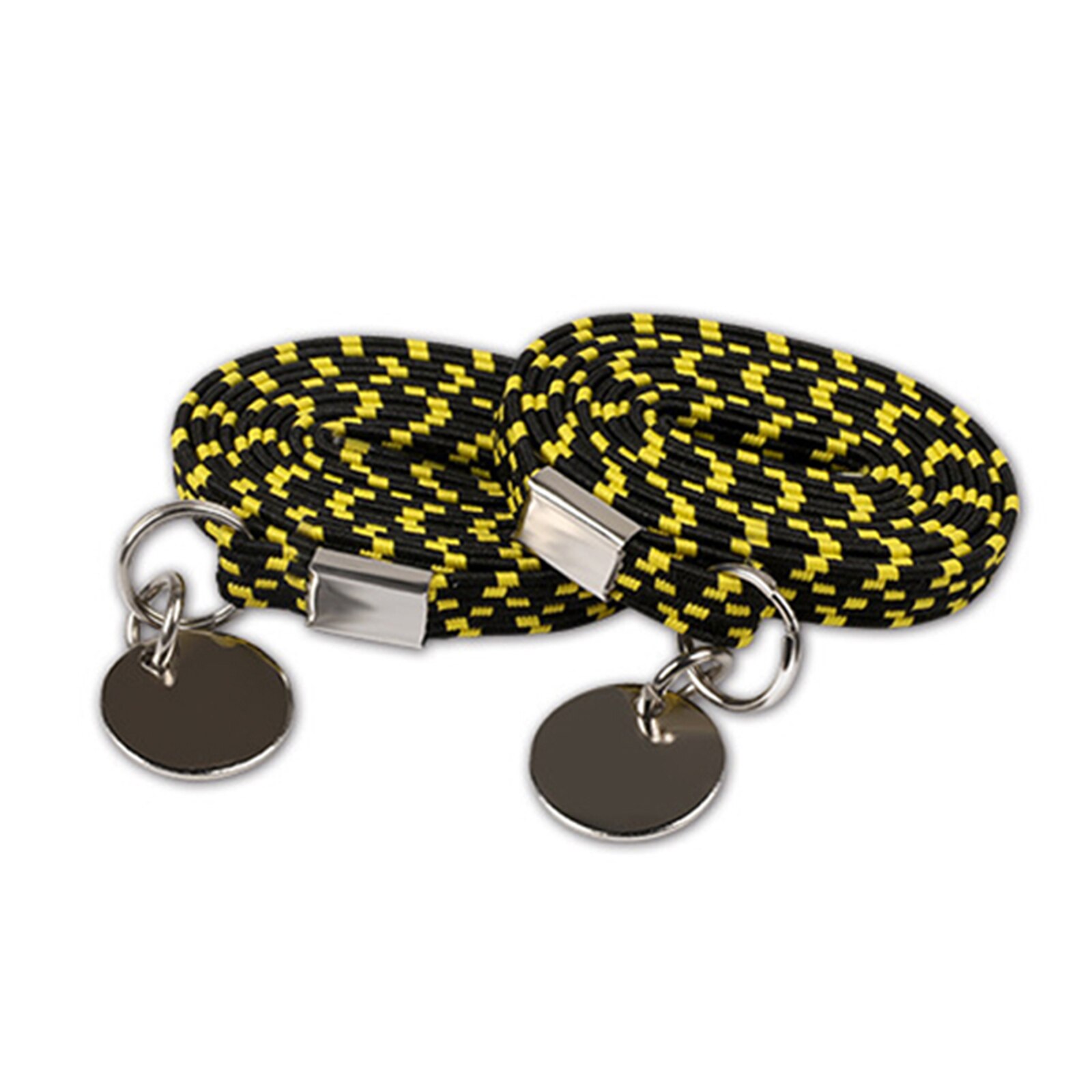 Elastic One Hand No-tie Shoe Laces Shoe Laces for Adults and Kids Many Colors TC21: black yellow