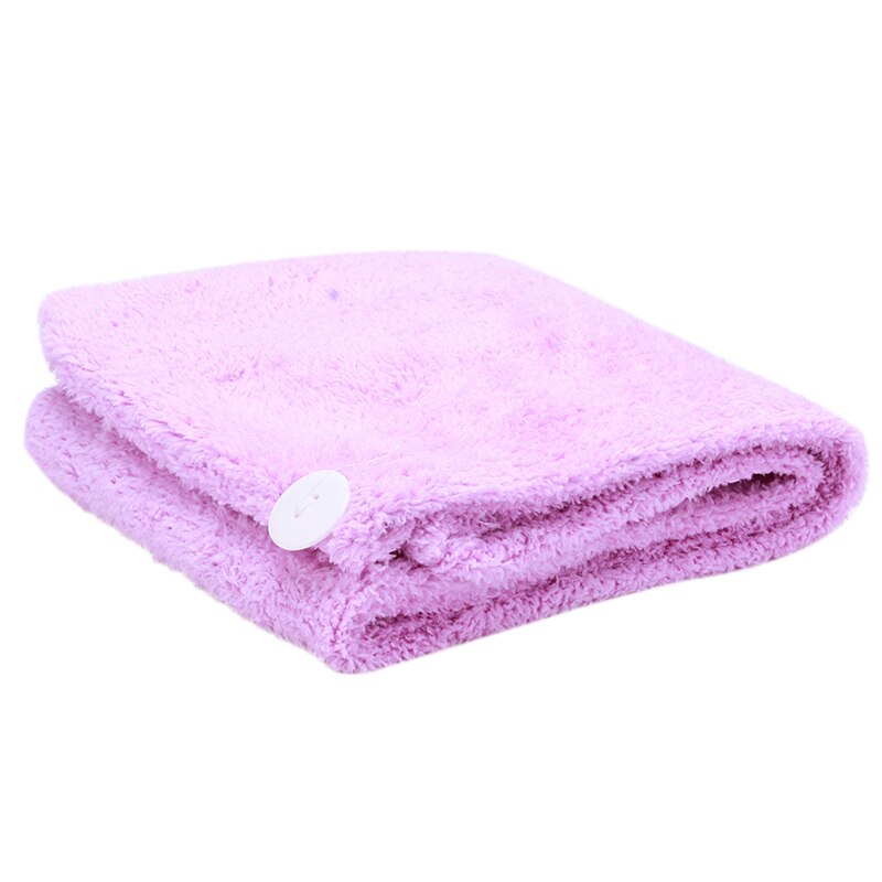 Magische haardrooghanddoek effen kleur universeel goedkoop snel drogend microvezel badkapje muts handdoeken  gi679579