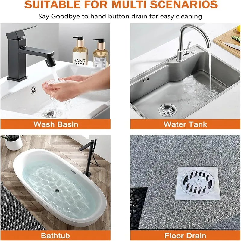 Couvercle de vidange de douche jetable, attrape-cheveux, filtre Anti-blocage, couvercle de vidange de sol en maille, autocollants de filtre de douche de cuisine et de salle de bains