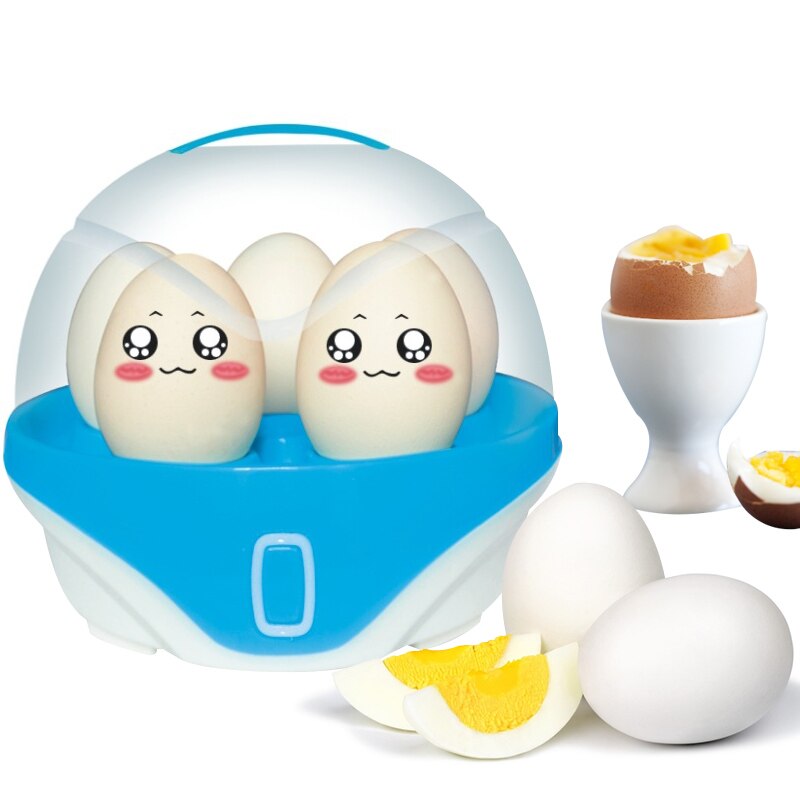 220v 150w multifunksjonelle elektriske egg kjele komfyr dampovn opp  til 6 egg dampet hjemmekjøkken kontor sovesal eu