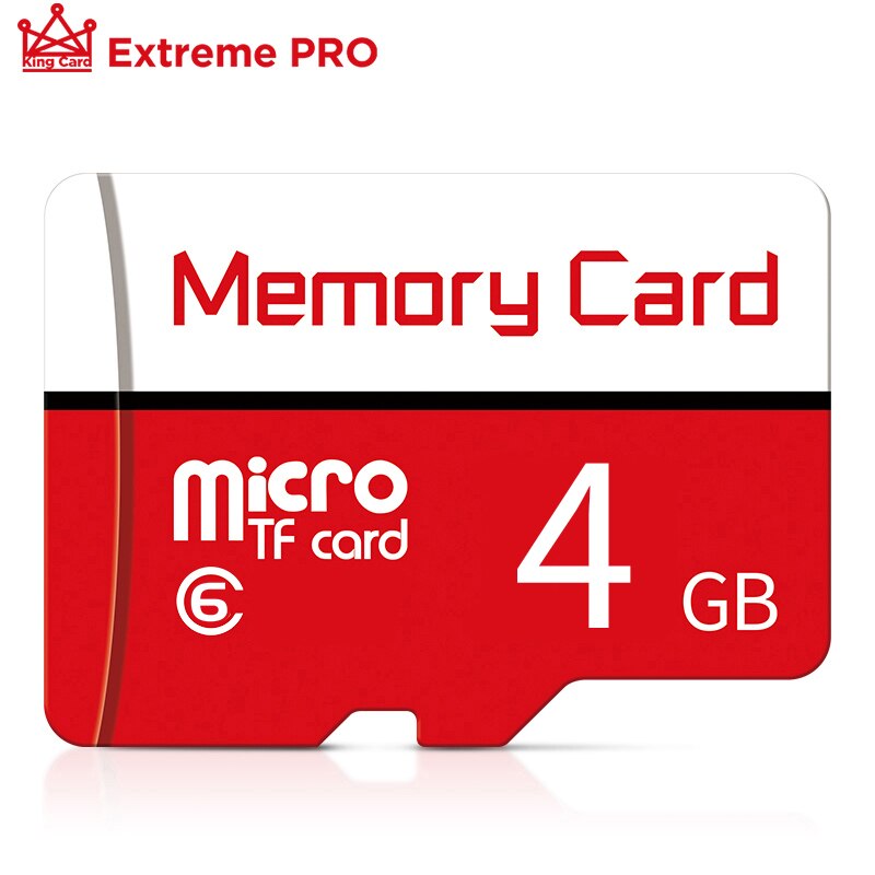 Speicher Karte 8GB 16GB 32GB Class 10 Micro SD Card 64GB 128GB schnelle übertragung mini TF Karte mit Adapter für kamera: 4GB