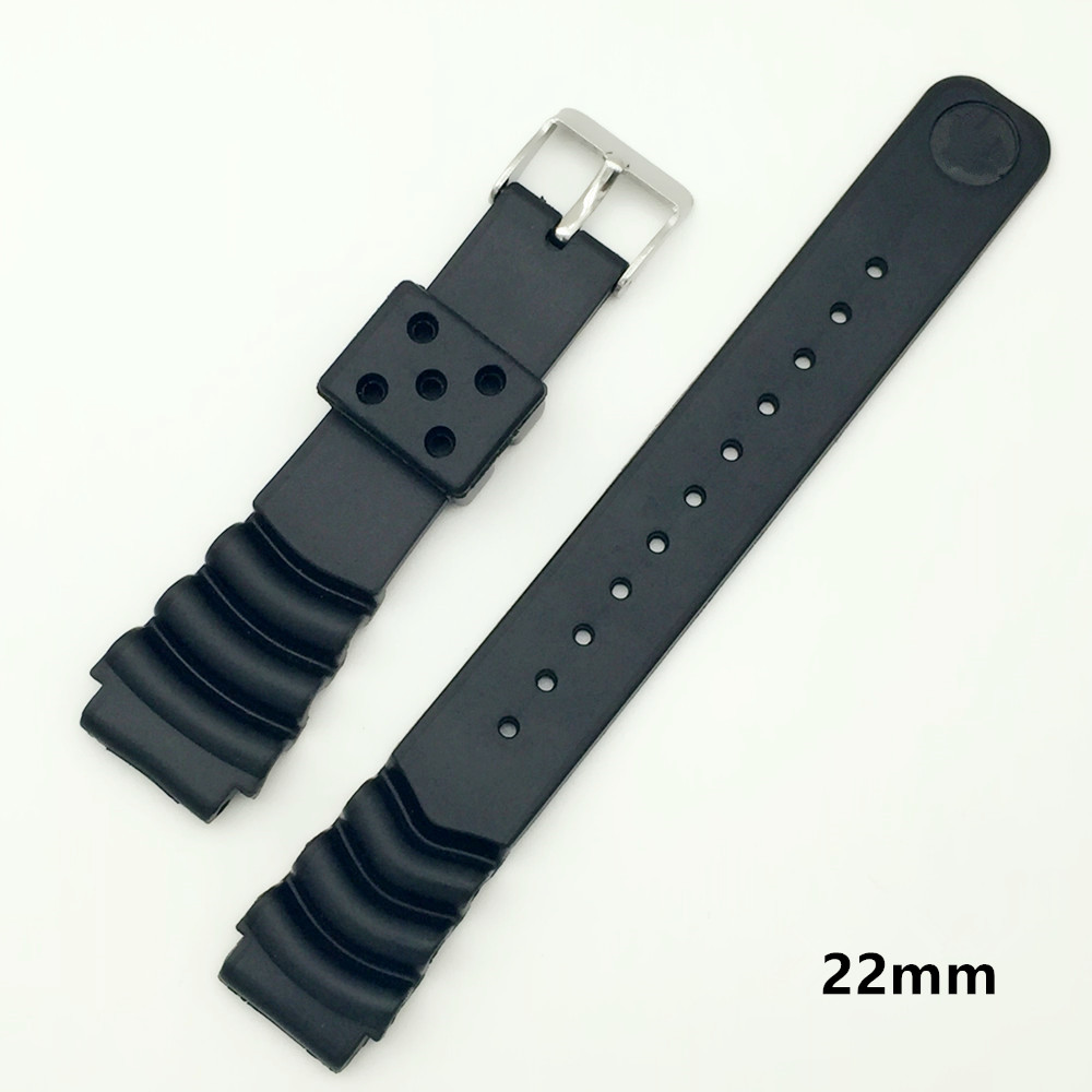 Für casio Uhren Armband Silikon Gummibänder EF Ersetzen Elektronische Armbanduhr Band Sport Uhr Straps 16mm 18mm 20mm 22mm: k 22MM