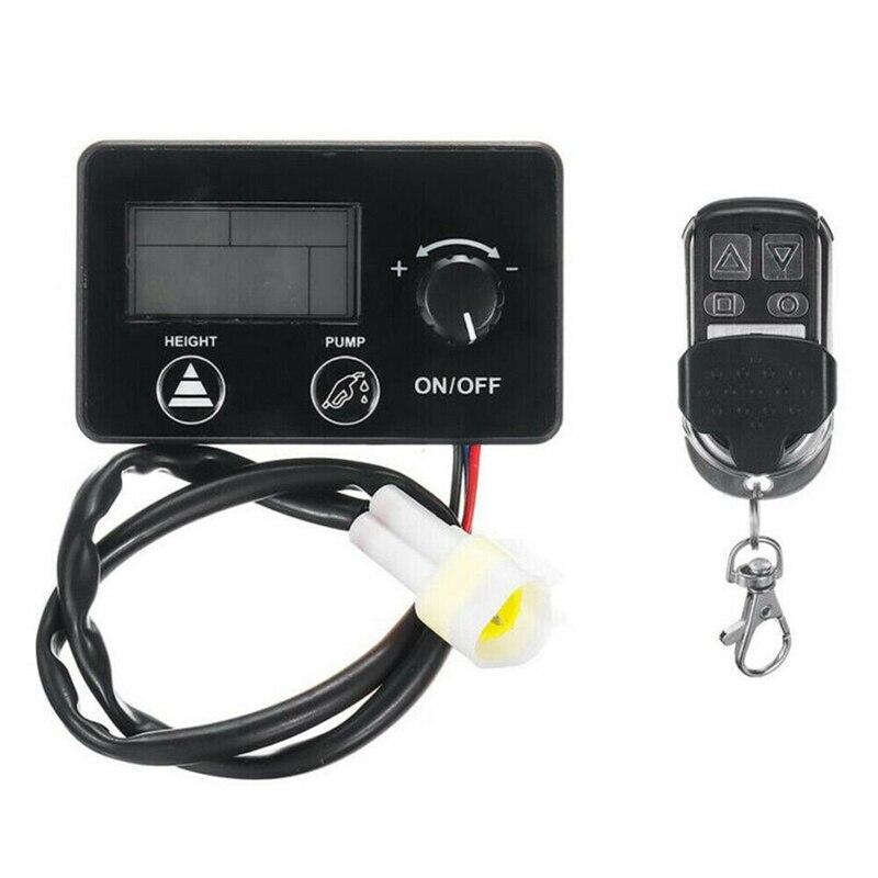 12V/24V Lcd Monitor Car Air Heater Switch Track Parking Heater Remote Controller