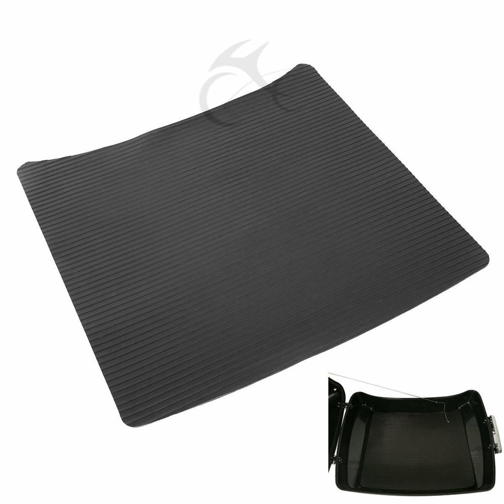 Motorcycle PVC Rubber Mat Insert Pack Trunk For Harley Tour Pak Touring Road King Electra Street Glide