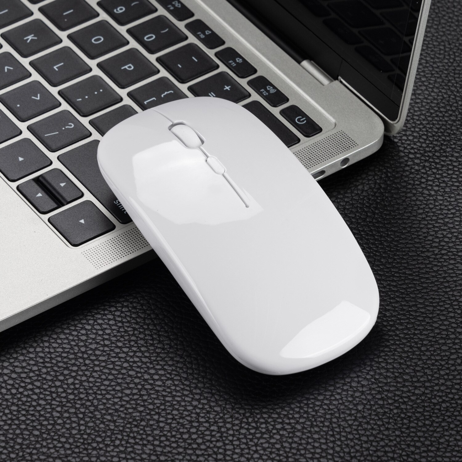 2.4G Wireless Mouse Rechargeable Charging Ultra-Thin Silent Mouse Mute Office Notebook Mice Opto-electronic for Home Office Use: 03