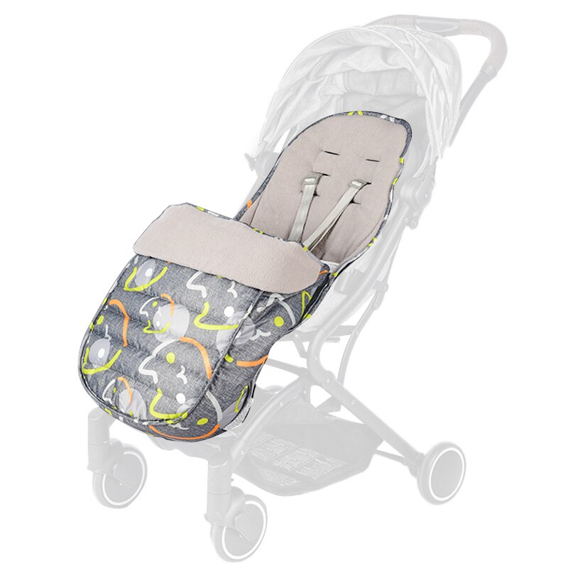 Kinderwagen voetenzak hoes waterdicht universeel slaapzak envelop dik warm kinderwagen accessoires voor bugaboo yoyo: 07