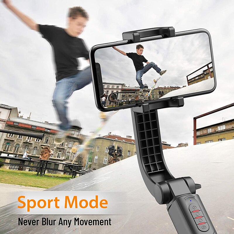 Stabilisateur de cardan tenu dans la main Smartphone Selfie bâton pour iPhone Android Samsung Xiaomi Vlog cardan de téléphone portable