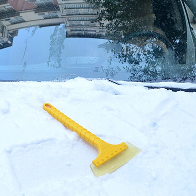 Nowa szeroka miękka skrobak łopata robić śniegu przednia szyba samochodu okno odszranianie skrobak robić śniegu