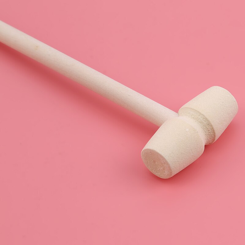 5pc Holz Hammer Mini Hammer Holz Hammer Multitool Kleine Hammer Wenig Licht Gewicht Hammer klopfen Ei Art Weihnachten spielzeug