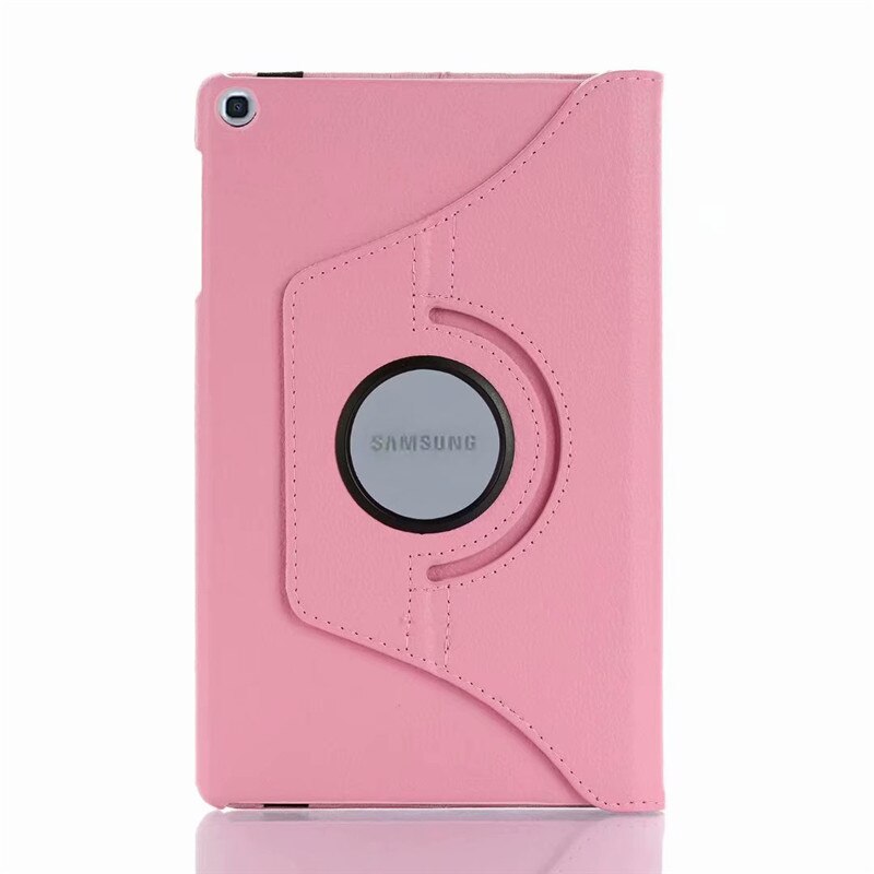 Pu Leather Case for Samsung Galaxy Tab A SM-T510 SM-T515 T510 T515 Tablet cover Stand Case for Tab A 10.1'' Funda Case: 02 Pink