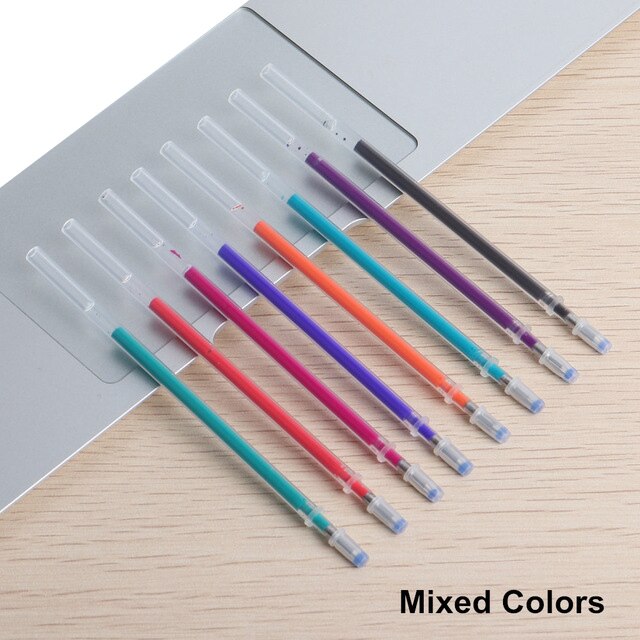 8PCS YDNZC Erasable Pen 8 Colors Ink Gel Pen of Styles Rainbow Best-selling Drawing Stationery Pens For School