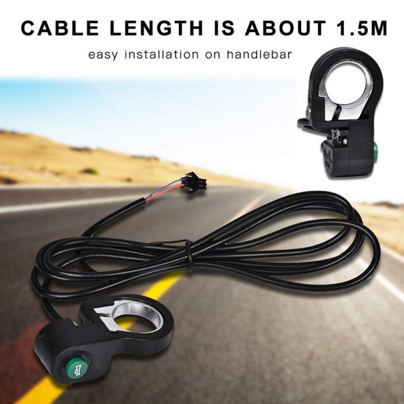 Timbre de bicicleta con botón de interruptor de señal, accesorios para bicicleta, llamada de moto, claxon de bicicleta, timbre eléctrico resistente al agua