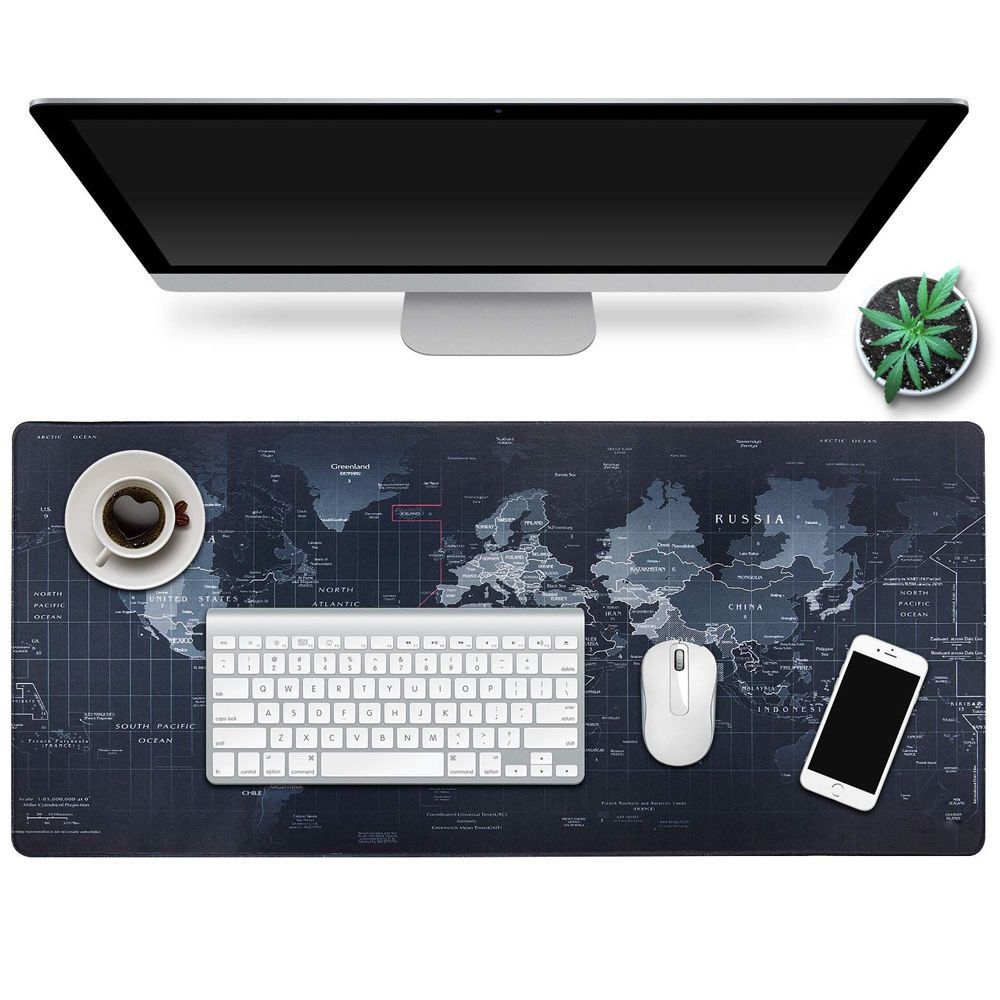 Extra Large Gaming Mouse Pad For Computer Gamer Laptop Notebook Medium Small Keyboard Non-Slip Carpet Mouse Mat Rubber Table Rug