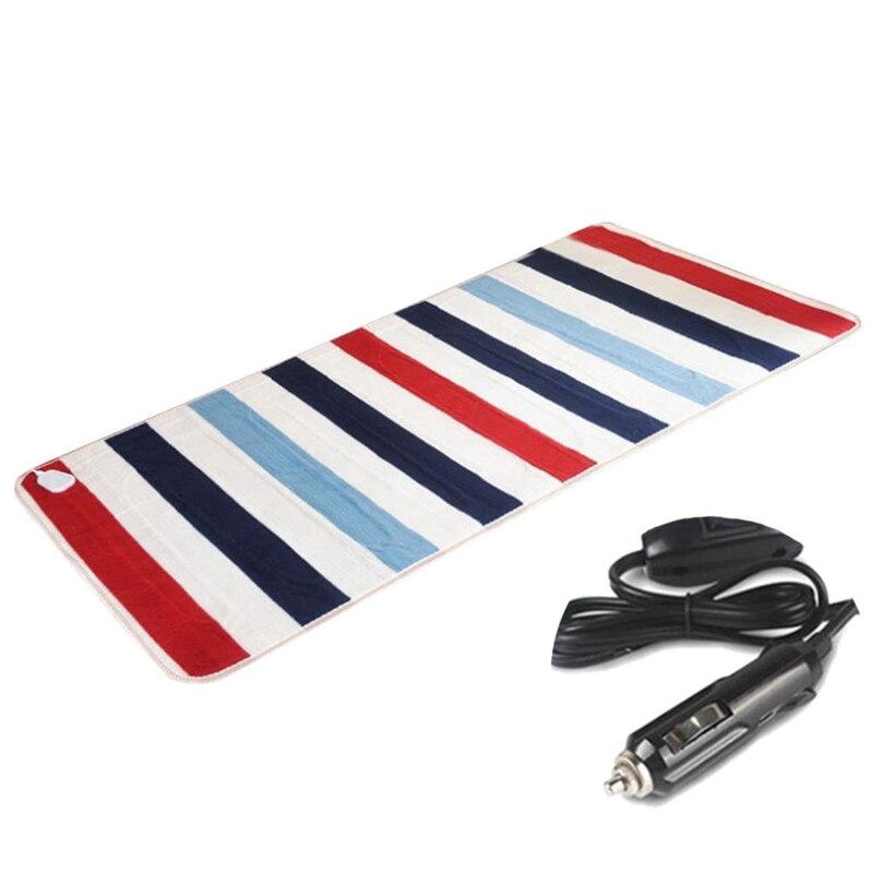 Car Winter Electric Heating Blanket 24V 85W Electric Cushion Warming Pad Shoulder Premium Plush Long Service Life