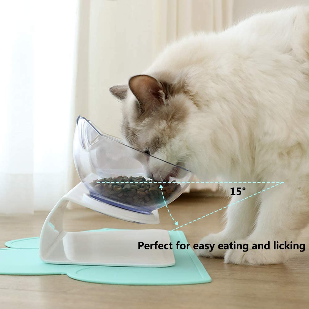 Nicht-Unterhose Katze Schalen Doppel Haustier Schalen Mit Angehoben Stand Tiernahrung und Wasser Schalen Für Katzen Hunde Zubringer welpen Zubringer Schüssel Liefert