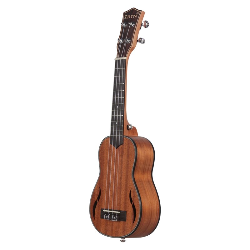 IRIN 21 Inch Walnut Wood 18 Fret Acoustic Tenor Ukulele Hawaii 4 Strings Guitar