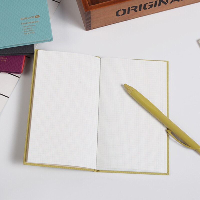 KOKUYO-libro de cuentas de campo, libreta de 3mm con formato cuadrado, campo práctico, portátil, cuadrícula, 1 Uds.