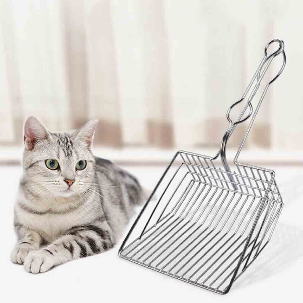 Pet Cat Toilet Litter Scoops Metal Cats Cleaning T... – Vicedeal