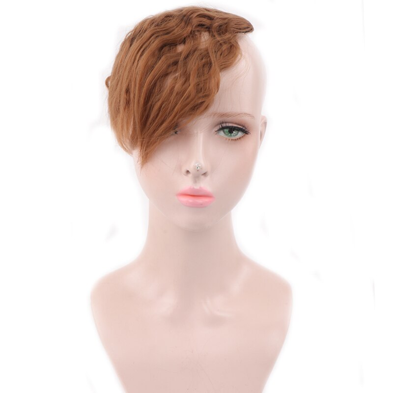 QUEENYANG kukurydza wąsy grzywka klip kutas grzywka peruka rozszerzenie czarne włosy akcesoria synteza włókien nadaje się dla kobiet: 27-30