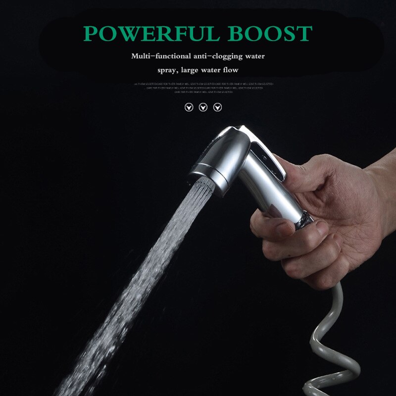 Abs håndholdt toilet badeværelse bidet sprøjte brusehoved vanddyse spray sprinkler body butt clean tool