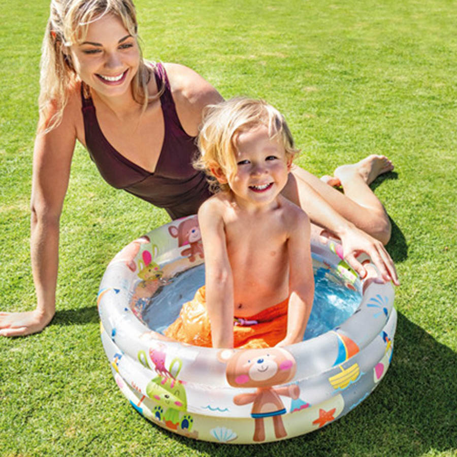 Opblaasbaar Zwembad Voor Baby Float Accessoires Kids 3 Lagen Opblaasbaar Zwembad Kleine Zomer Douche Zwembaden Piscine Gonflable