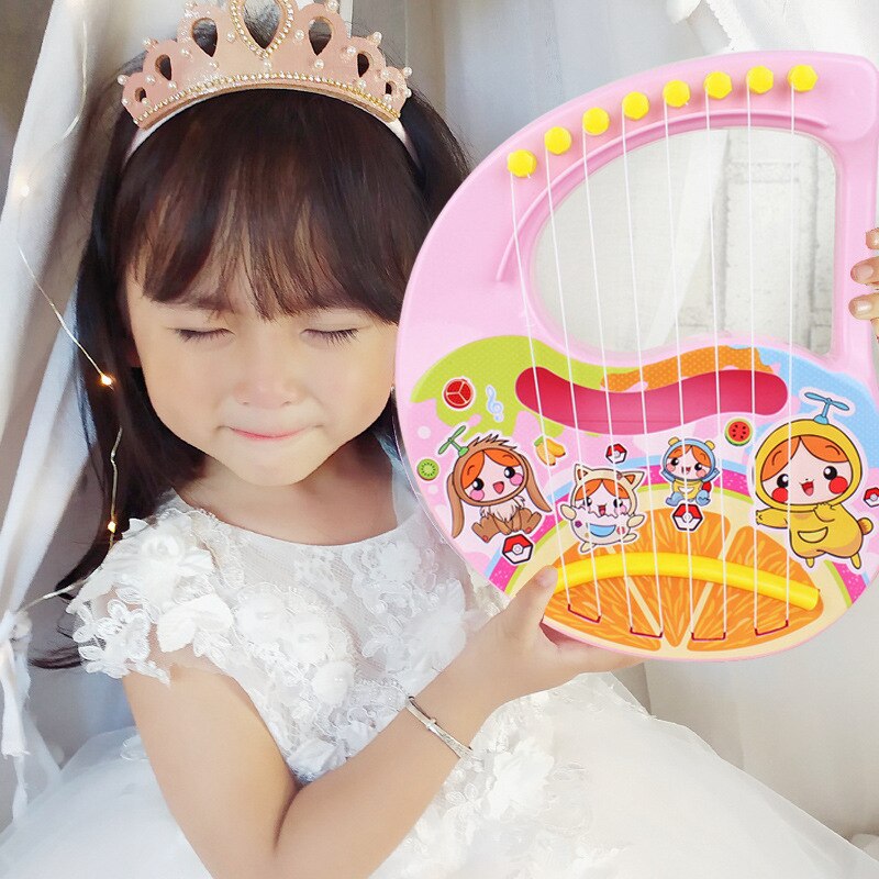 musical instrument simulation Ukulele portable harp Enlightenment early education music toy can play guitar