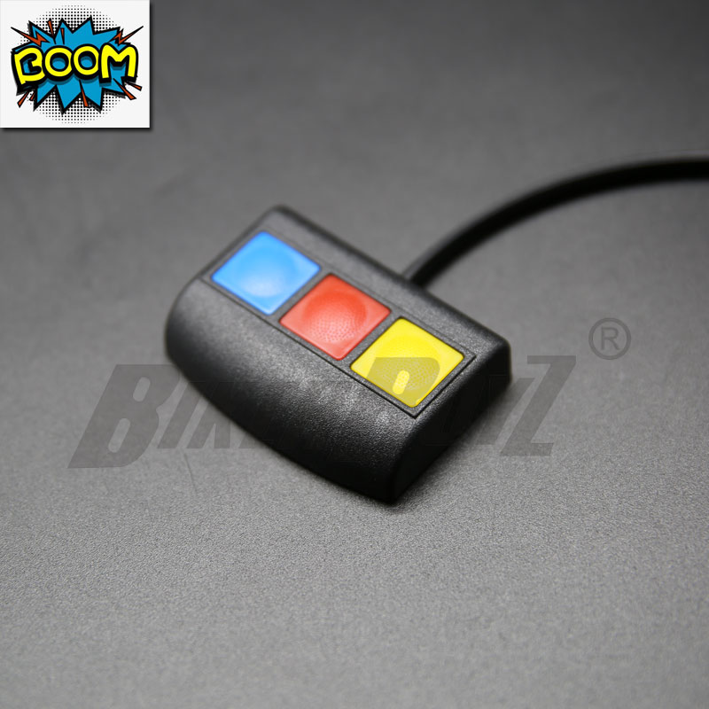 Bocina de coche con 3 tonos de sirena para Moto, altavoz de 12V, alarma de coche, sonido