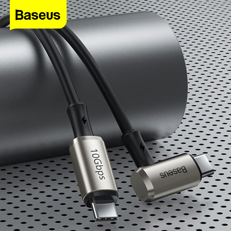 Baseus Pd 3.1 100W Usb Type C Naar Type C Kabel Quick Charge 4.0 Snelle Charger Cord Voor Macbook ipad Pro 4K @ 60Hz USB-C Type-C Kabel