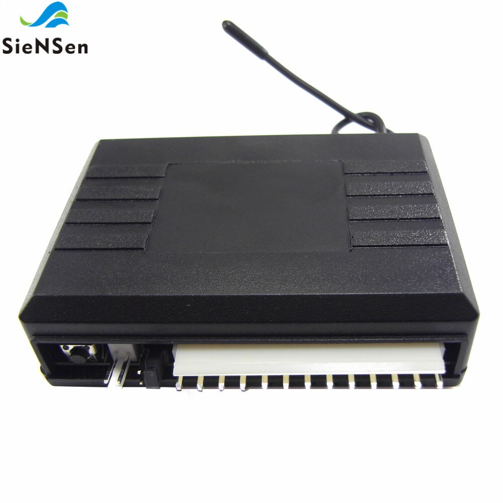 SieNSen Kit Central remoto de coche cerradura de la puerta sistema de entrada sin llave con Control remoto coche cerradura Central sistema de alarma automotriz M616-8118B