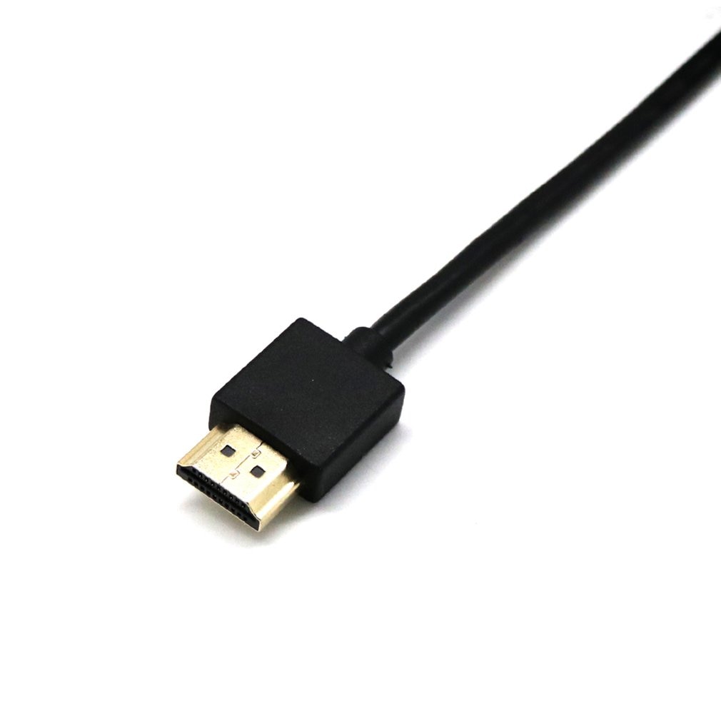 Black Ultra Slim Thin HDMI Cable For Bluray DVD PS3 HDTV XBOX LCD HD TV PC 1080P