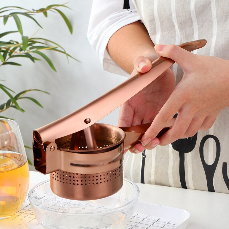 Kitchen Tools Potato Masher Ricer Maker Tool Stainless Steel Manual Fruit Pomegranate Squeezer Orange Lemon Juicer Hand Press