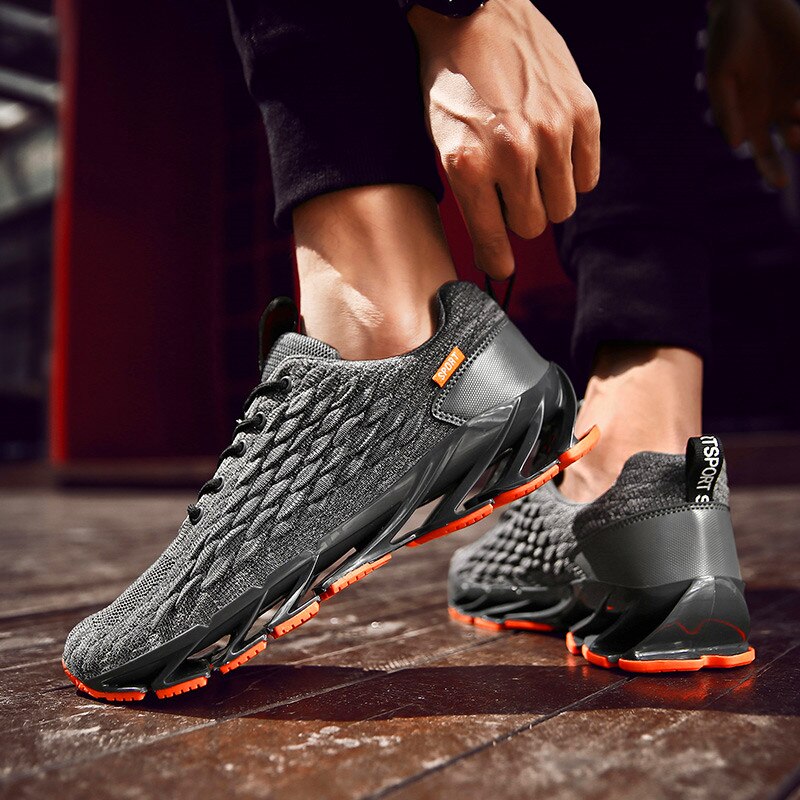 Men Shoes Sneakers Mesh Summer Mens Casual Shoes Breathable Lightweight Men Shoes Lace-up Classic Mens Sneakers