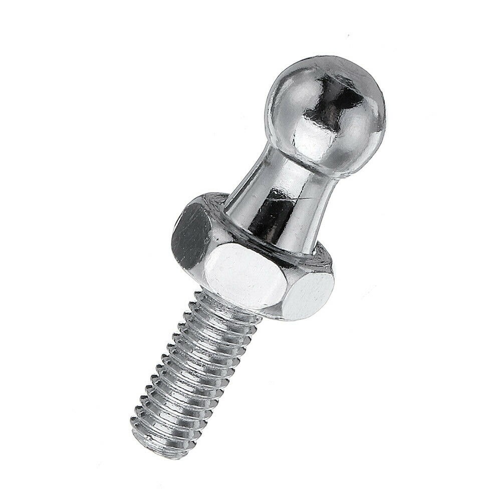 2 stücke 2x10mm Auto Edelstahl Ball Stehbolzen M6 für Gas streben bein Ball enden bolzen motorhaube mit Original Standard