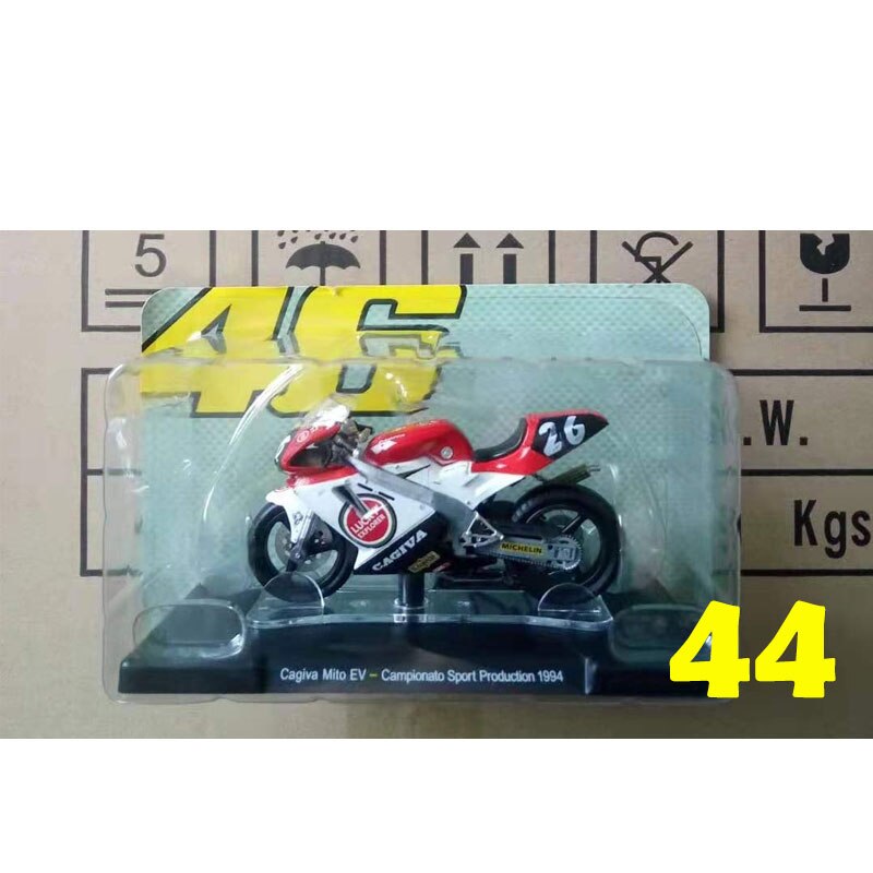 LEO 1:18 46 # Limited Collector Rossi Motorcycle Model Series Apulia Yamaha Honda Motorcycle Toys Best Birthday: 44