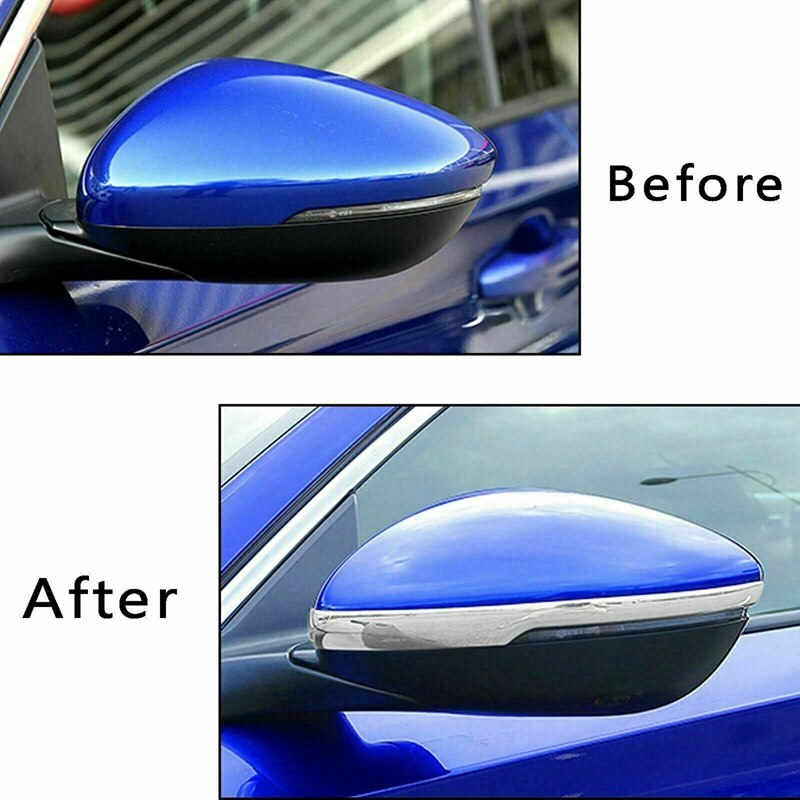 2 Stuks Car Achteruitkijkspiegel Side Spiegel Streep Cover Trim Voor Honda Accord