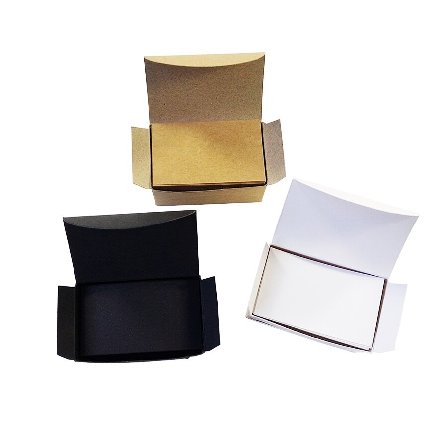 100 Pcs/lot White Black Kraft Paper Card Message Memo Wedding Party Thank You Cards Label Bookmarks Blank Kraft Name Card
